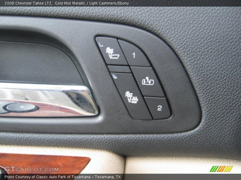 Gold Mist Metallic / Light Cashmere/Ebony 2008 Chevrolet Tahoe LTZ