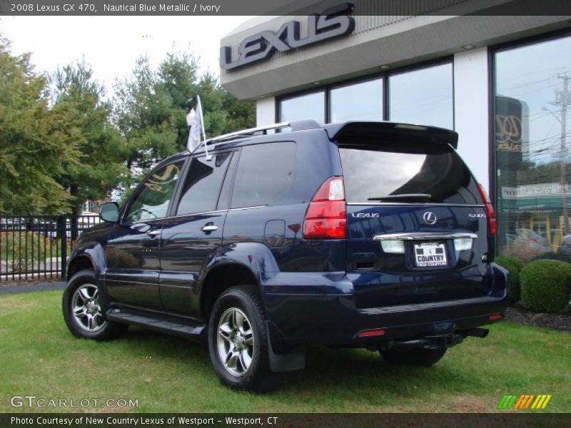 Nautical Blue Metallic / Ivory 2008 Lexus GX 470