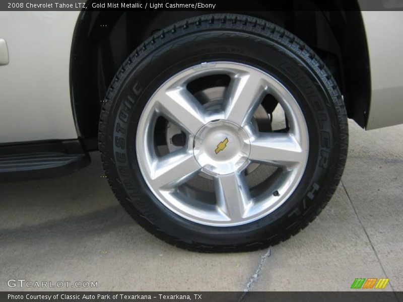 Gold Mist Metallic / Light Cashmere/Ebony 2008 Chevrolet Tahoe LTZ