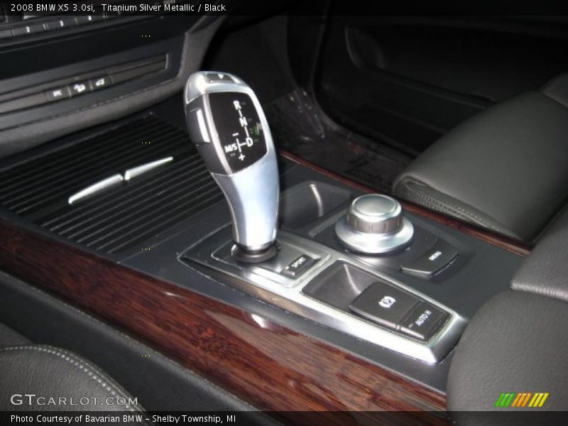 Titanium Silver Metallic / Black 2008 BMW X5 3.0si