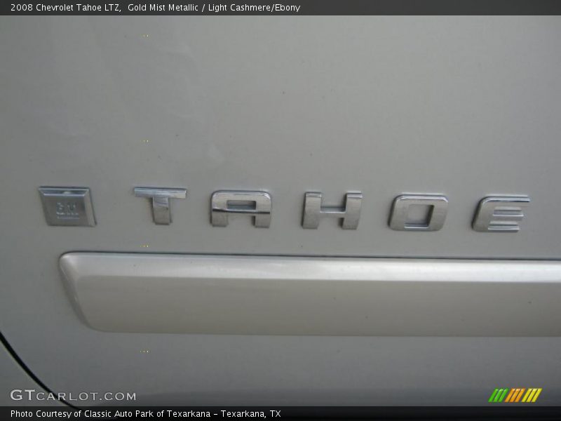 Gold Mist Metallic / Light Cashmere/Ebony 2008 Chevrolet Tahoe LTZ