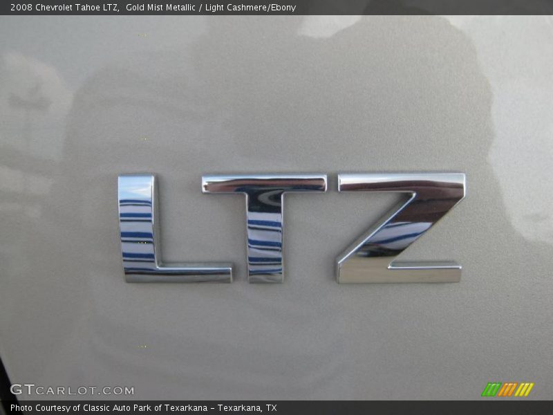 Gold Mist Metallic / Light Cashmere/Ebony 2008 Chevrolet Tahoe LTZ