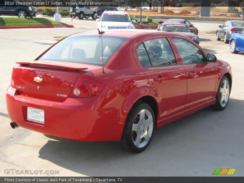 Victory Red / Ebony 2010 Chevrolet Cobalt LT Sedan