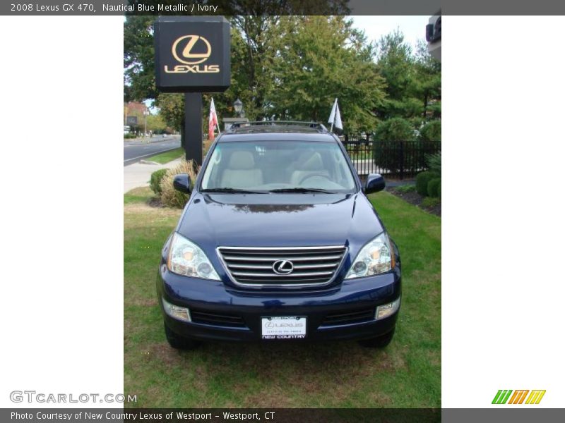 Nautical Blue Metallic / Ivory 2008 Lexus GX 470