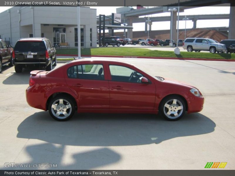 Victory Red / Ebony 2010 Chevrolet Cobalt LT Sedan
