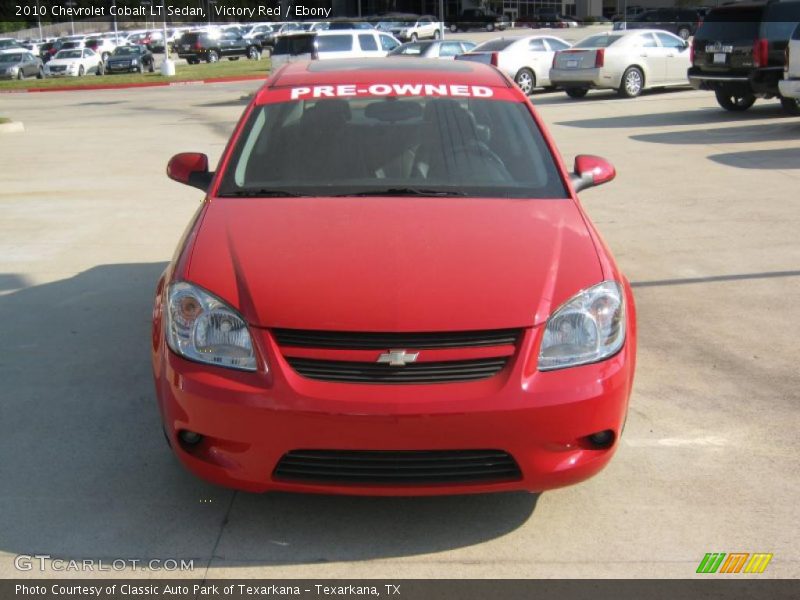 Victory Red / Ebony 2010 Chevrolet Cobalt LT Sedan