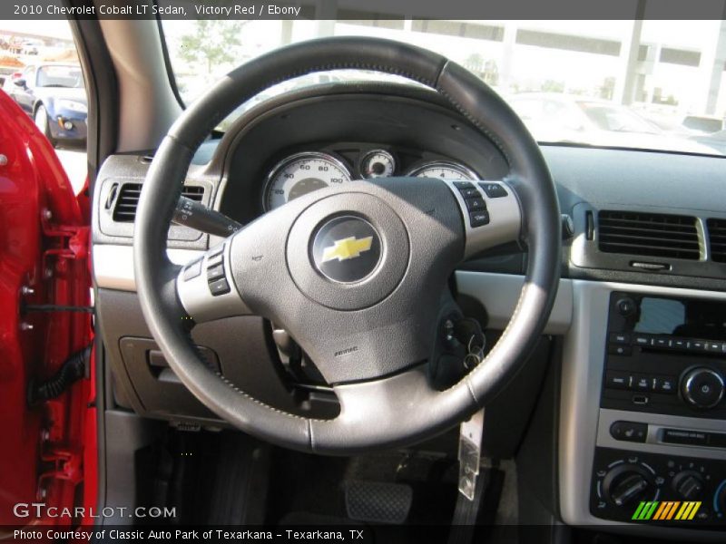 Victory Red / Ebony 2010 Chevrolet Cobalt LT Sedan