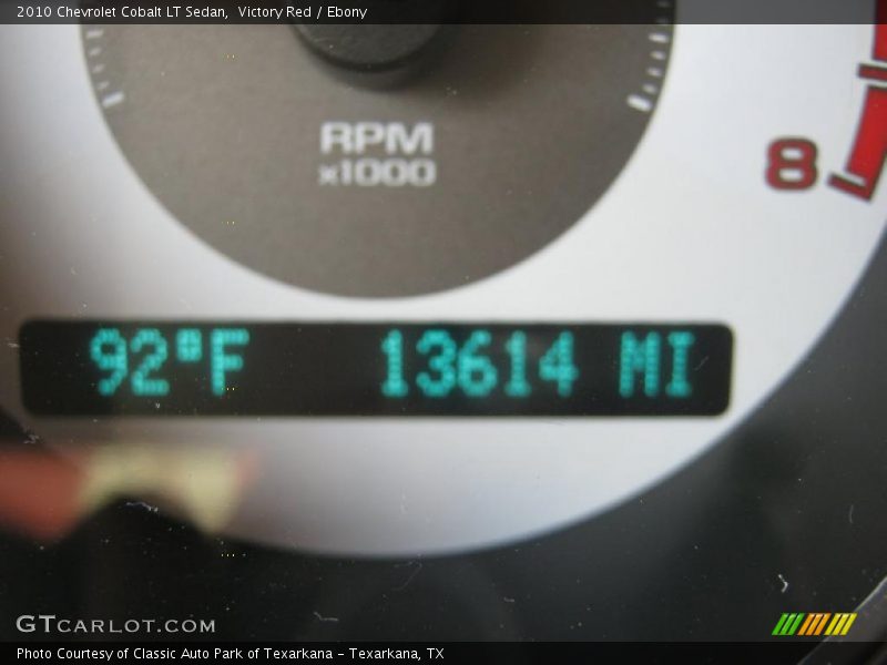 Victory Red / Ebony 2010 Chevrolet Cobalt LT Sedan
