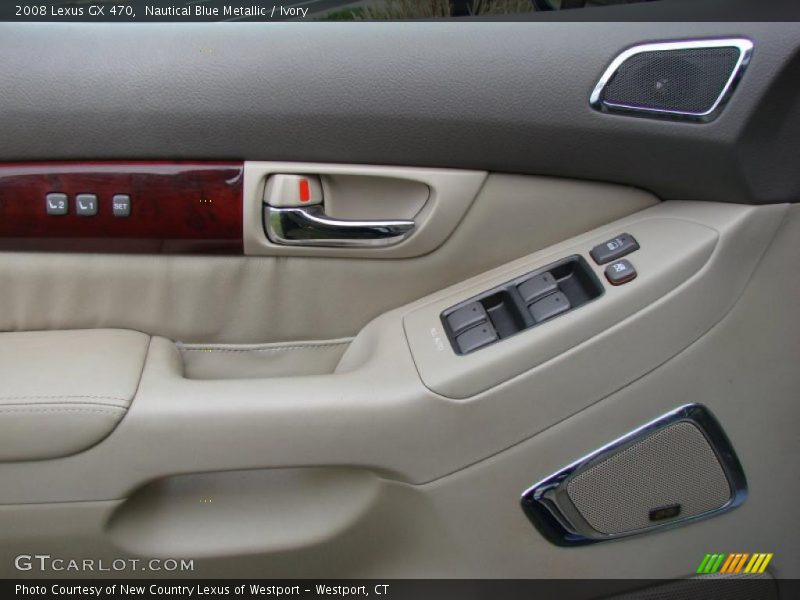 Nautical Blue Metallic / Ivory 2008 Lexus GX 470