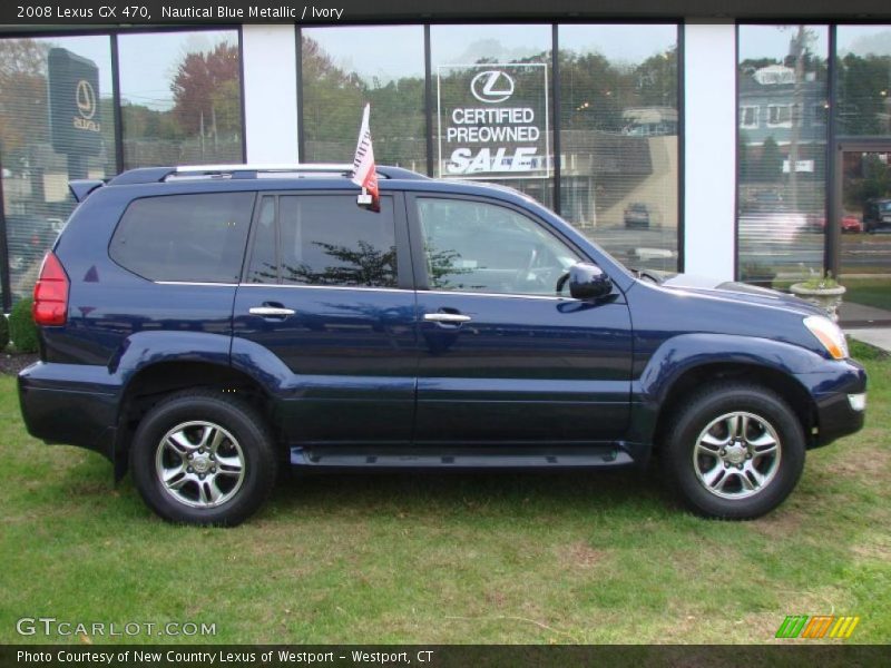 Nautical Blue Metallic / Ivory 2008 Lexus GX 470