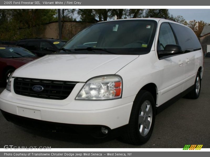 Vibrant White / Flint Grey 2005 Ford Freestar SES