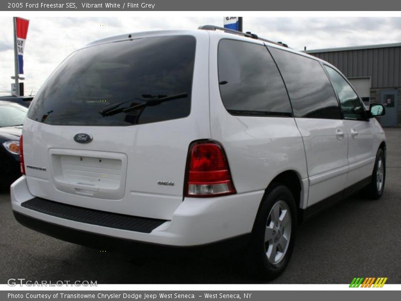 Vibrant White / Flint Grey 2005 Ford Freestar SES