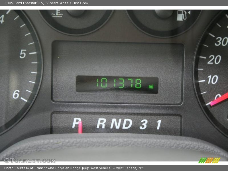 Vibrant White / Flint Grey 2005 Ford Freestar SES