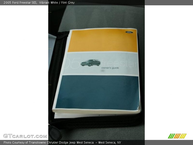 Vibrant White / Flint Grey 2005 Ford Freestar SES