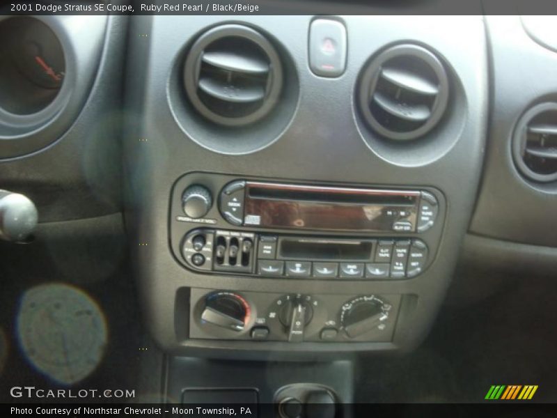 Controls of 2001 Stratus SE Coupe