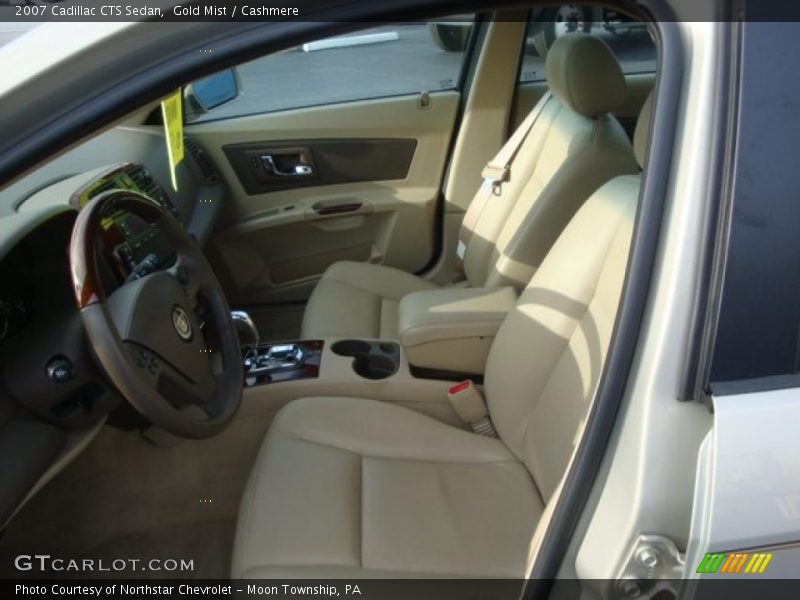 Gold Mist / Cashmere 2007 Cadillac CTS Sedan