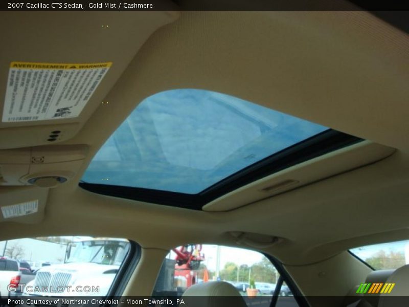 Gold Mist / Cashmere 2007 Cadillac CTS Sedan