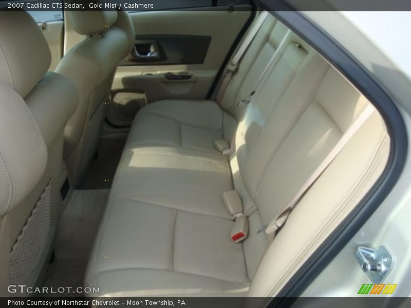 Gold Mist / Cashmere 2007 Cadillac CTS Sedan
