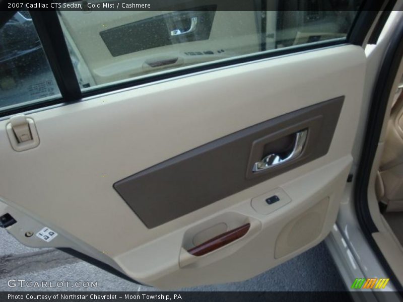 Gold Mist / Cashmere 2007 Cadillac CTS Sedan