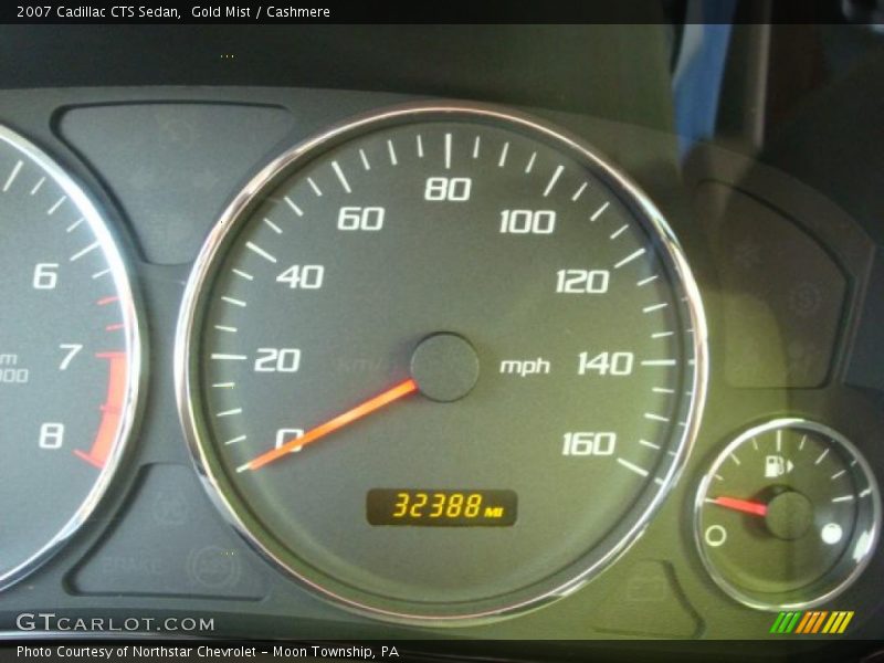 Gold Mist / Cashmere 2007 Cadillac CTS Sedan