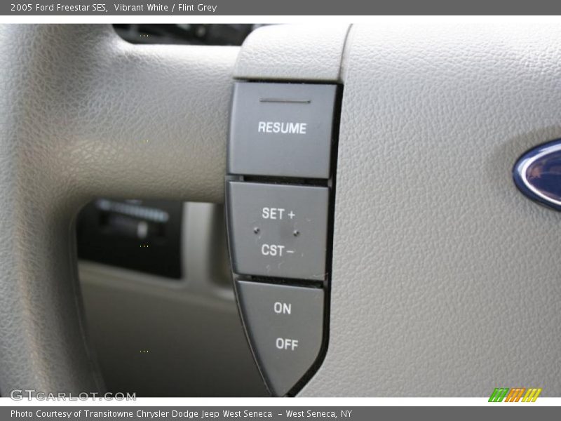 Vibrant White / Flint Grey 2005 Ford Freestar SES