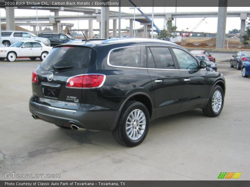 Carbon Black Metallic / Ebony/Ebony 2010 Buick Enclave CXL
