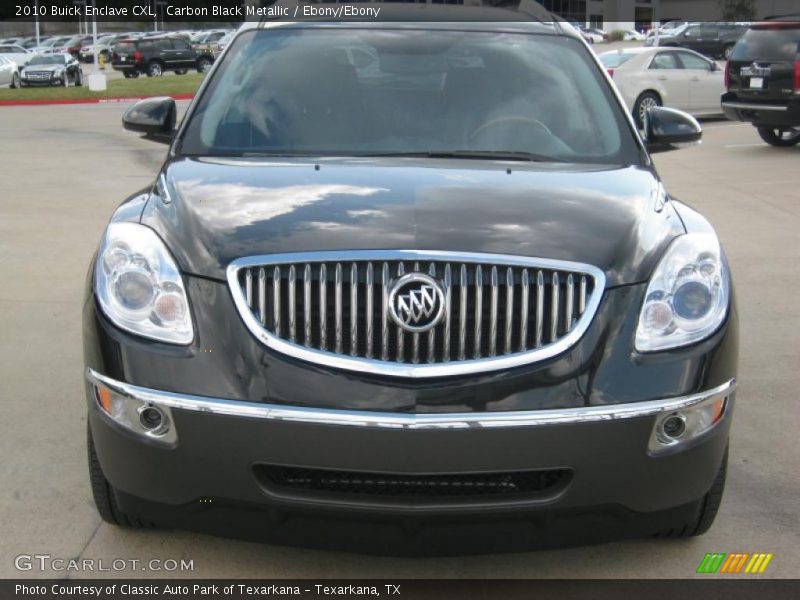 Carbon Black Metallic / Ebony/Ebony 2010 Buick Enclave CXL