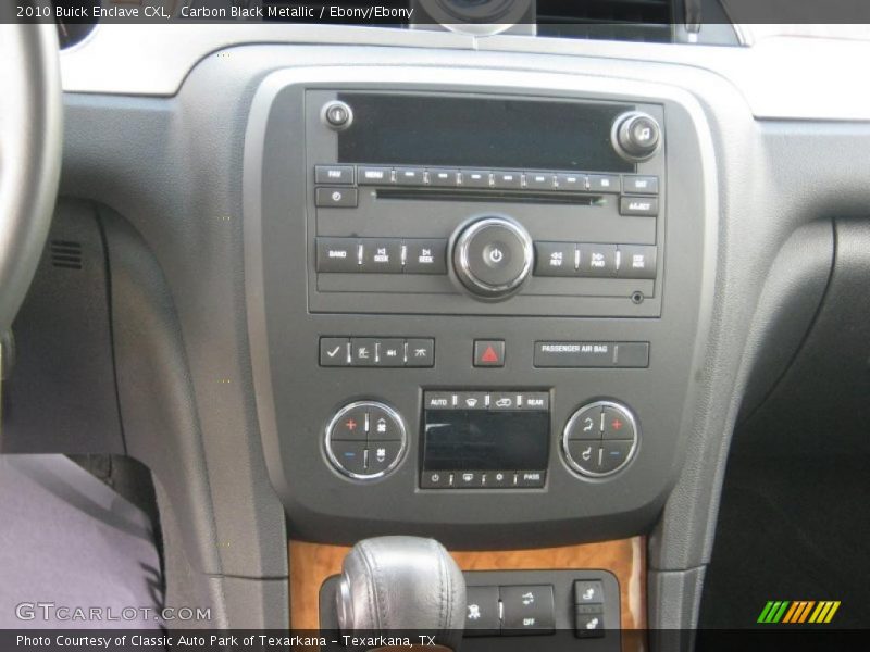 Carbon Black Metallic / Ebony/Ebony 2010 Buick Enclave CXL