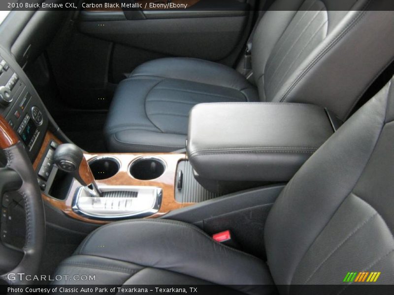 Carbon Black Metallic / Ebony/Ebony 2010 Buick Enclave CXL