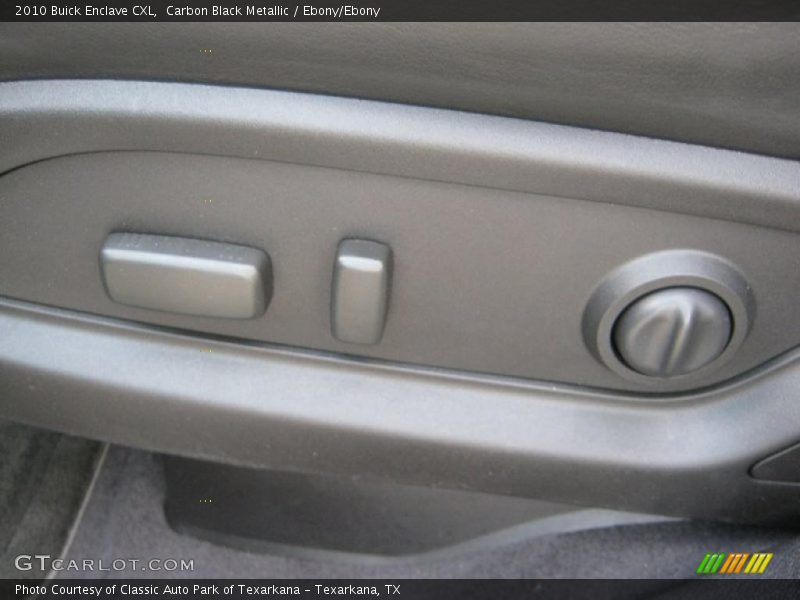 Carbon Black Metallic / Ebony/Ebony 2010 Buick Enclave CXL