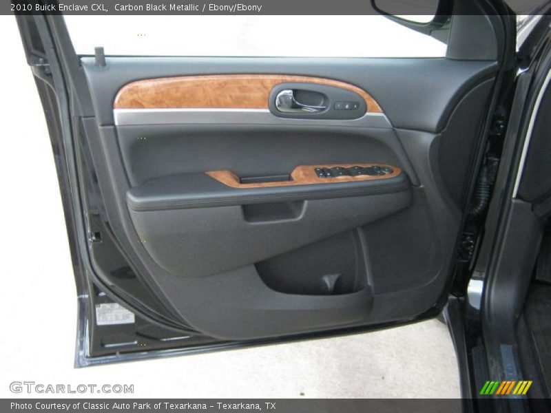 Carbon Black Metallic / Ebony/Ebony 2010 Buick Enclave CXL
