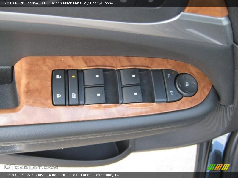 Carbon Black Metallic / Ebony/Ebony 2010 Buick Enclave CXL