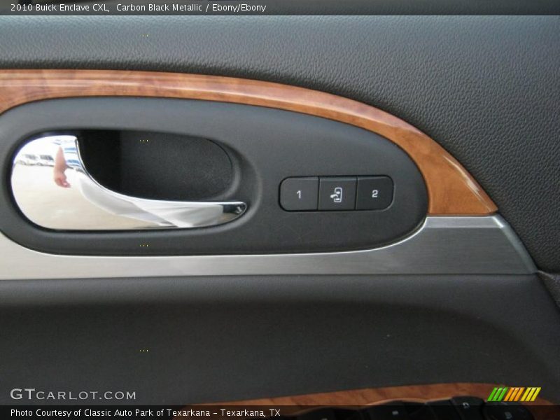 Carbon Black Metallic / Ebony/Ebony 2010 Buick Enclave CXL