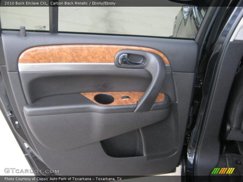 Carbon Black Metallic / Ebony/Ebony 2010 Buick Enclave CXL