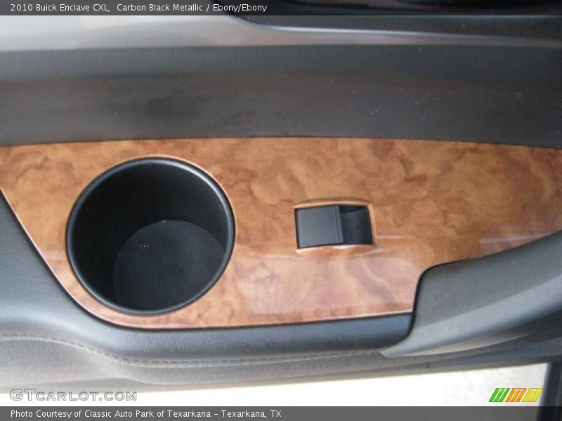 Carbon Black Metallic / Ebony/Ebony 2010 Buick Enclave CXL