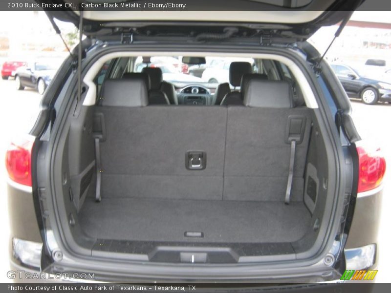 Carbon Black Metallic / Ebony/Ebony 2010 Buick Enclave CXL