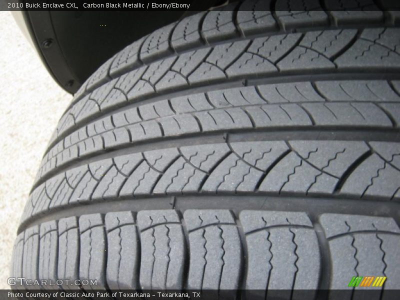 Carbon Black Metallic / Ebony/Ebony 2010 Buick Enclave CXL