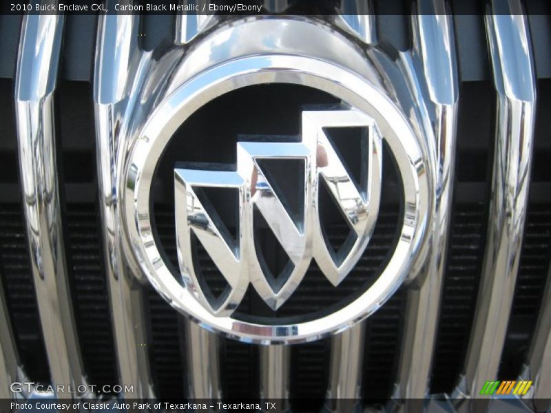 Carbon Black Metallic / Ebony/Ebony 2010 Buick Enclave CXL