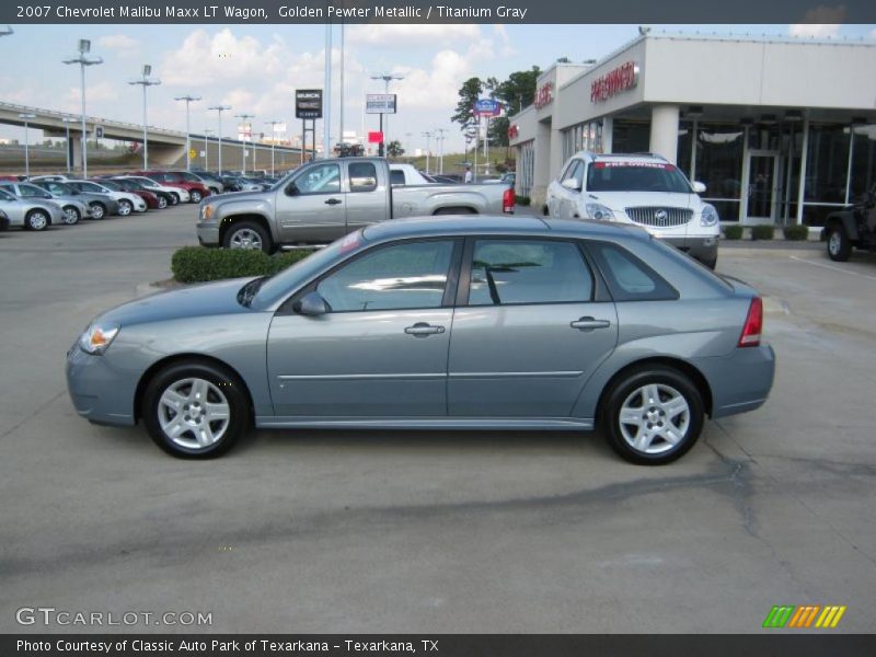 Golden Pewter Metallic / Titanium Gray 2007 Chevrolet Malibu Maxx LT Wagon