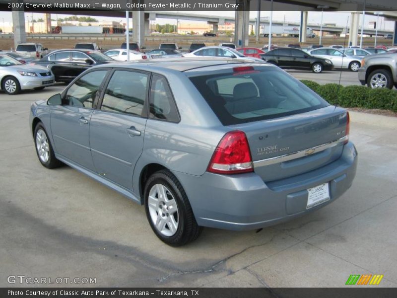 Golden Pewter Metallic / Titanium Gray 2007 Chevrolet Malibu Maxx LT Wagon
