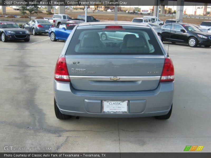 Golden Pewter Metallic / Titanium Gray 2007 Chevrolet Malibu Maxx LT Wagon