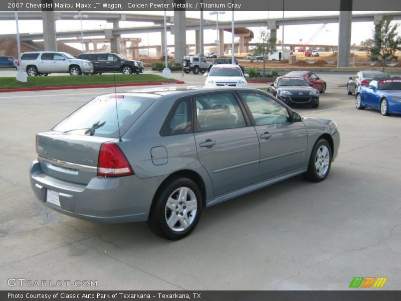 Golden Pewter Metallic / Titanium Gray 2007 Chevrolet Malibu Maxx LT Wagon