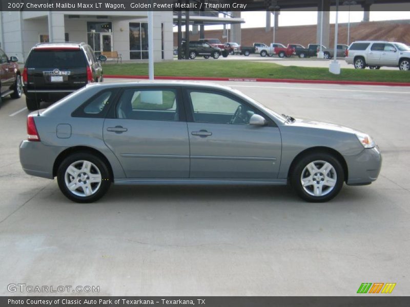Golden Pewter Metallic / Titanium Gray 2007 Chevrolet Malibu Maxx LT Wagon