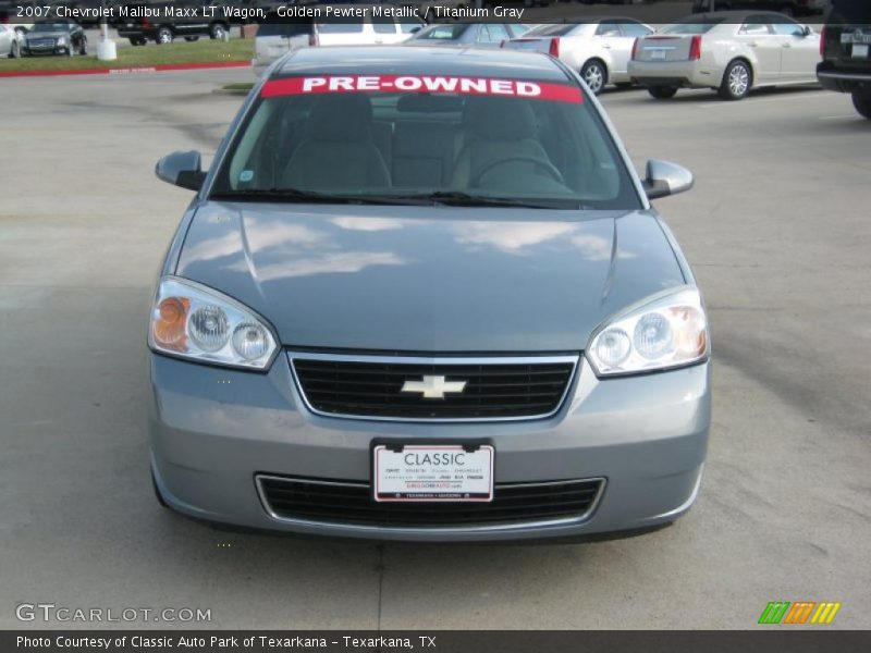 Golden Pewter Metallic / Titanium Gray 2007 Chevrolet Malibu Maxx LT Wagon