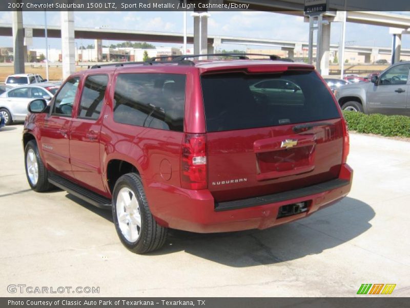 Sport Red Metallic / Light Cashmere/Ebony 2007 Chevrolet Suburban 1500 LTZ