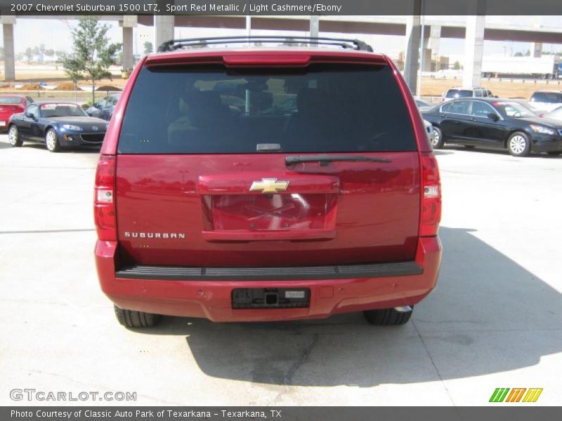 Sport Red Metallic / Light Cashmere/Ebony 2007 Chevrolet Suburban 1500 LTZ