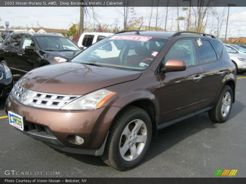 Front 3/4 View of 2003 Murano SL AWD