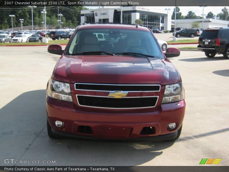 Sport Red Metallic / Light Cashmere/Ebony 2007 Chevrolet Suburban 1500 LTZ