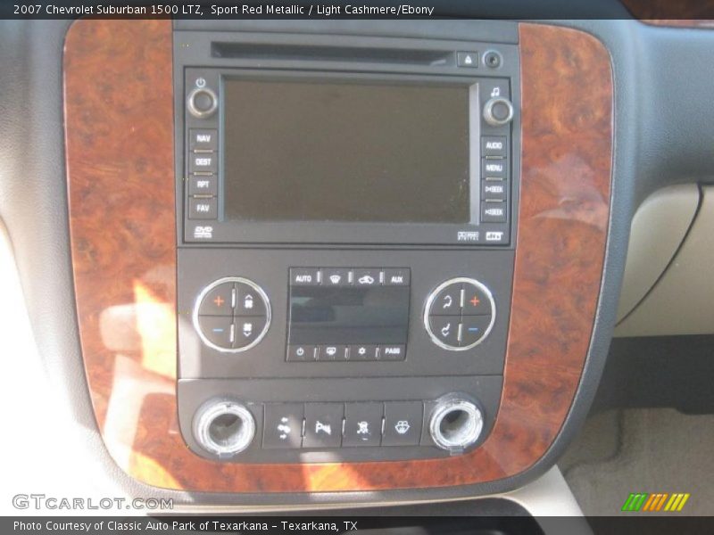 Sport Red Metallic / Light Cashmere/Ebony 2007 Chevrolet Suburban 1500 LTZ