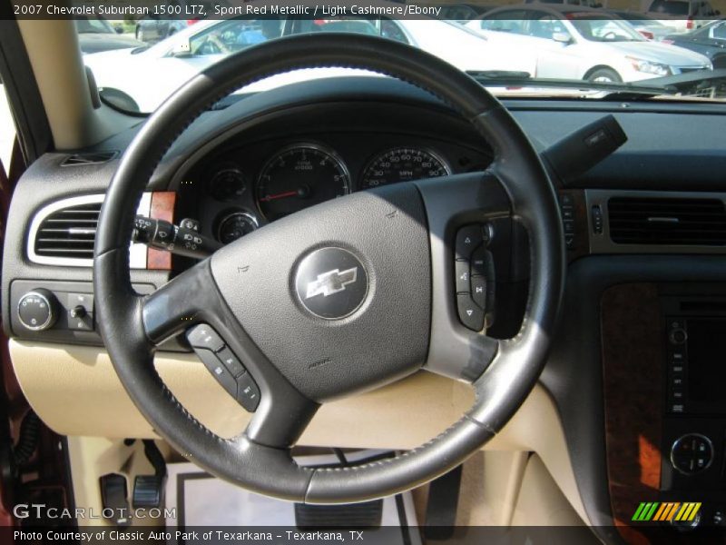 Sport Red Metallic / Light Cashmere/Ebony 2007 Chevrolet Suburban 1500 LTZ